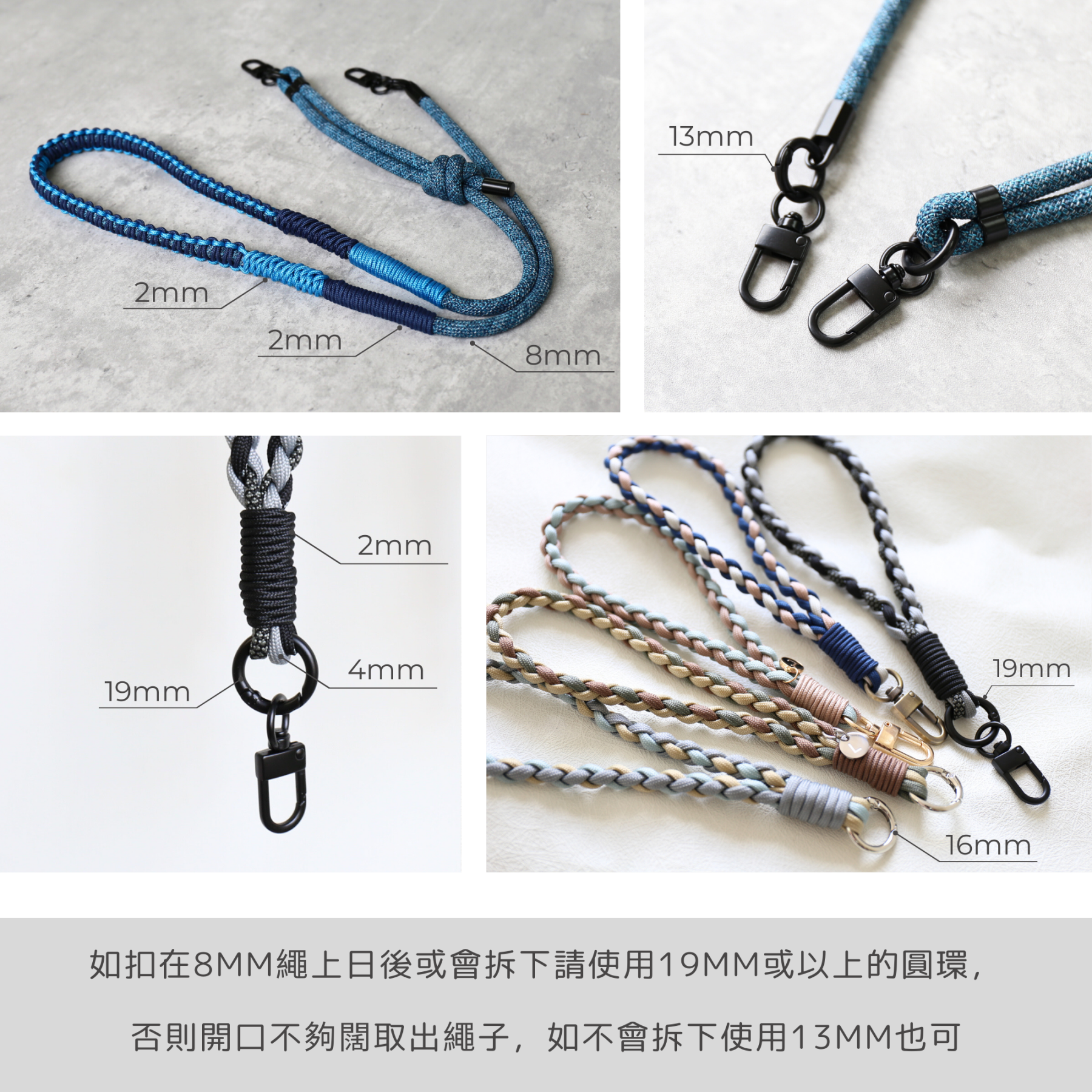彈弓圓環扣彈簧圈連接扣-啞黑-2個裝 - Image 5