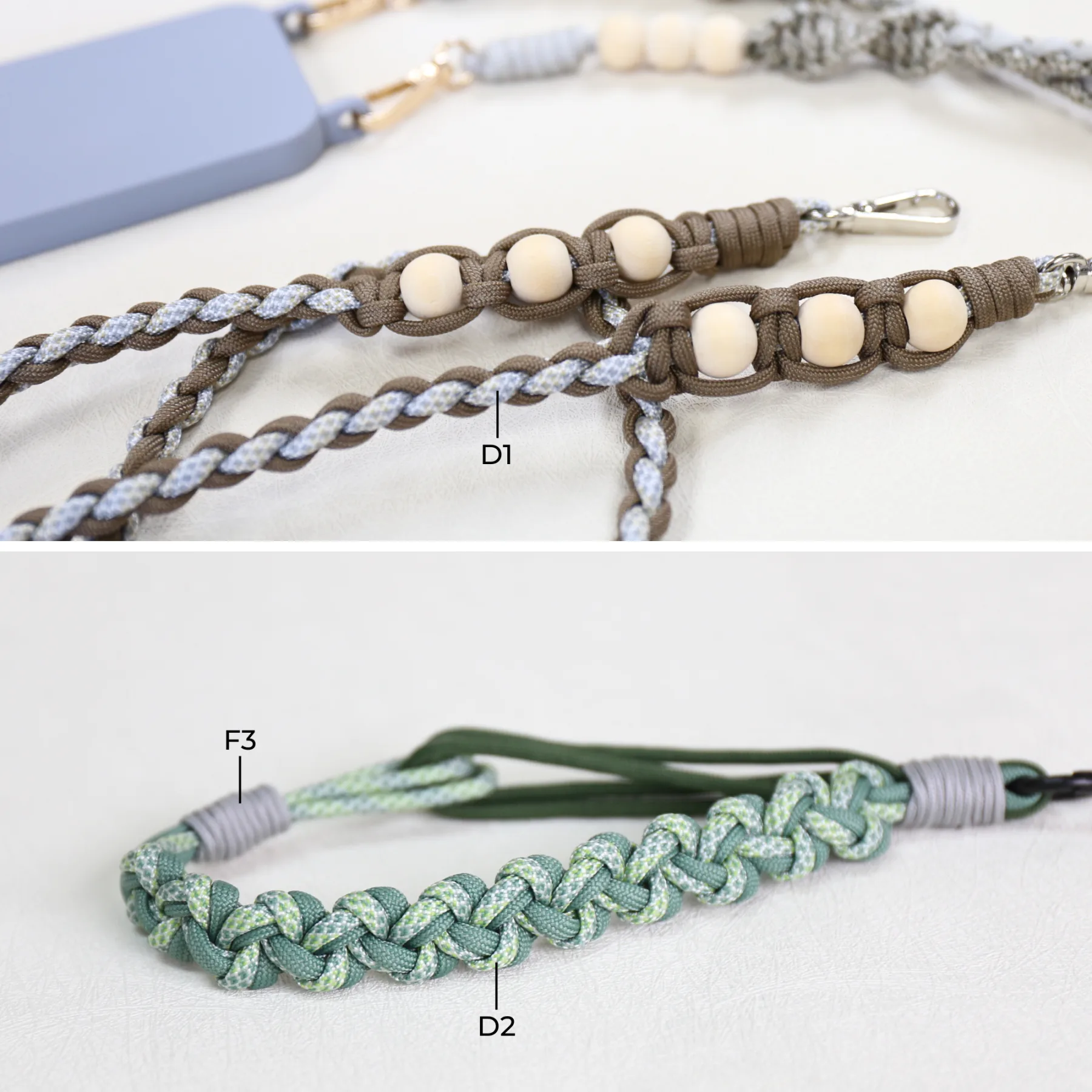 4mm7芯傘繩露營繩Paracord-菱格 - Image 13