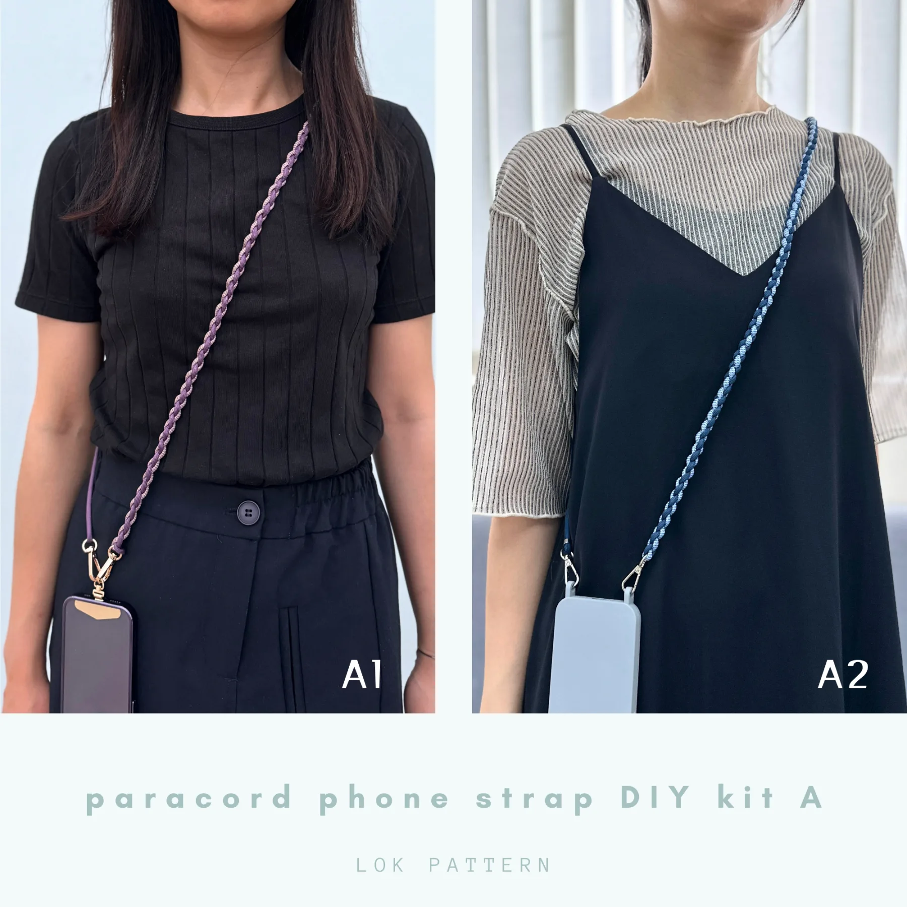 傘繩編織電話繩材料包DIY kit A - Image 11