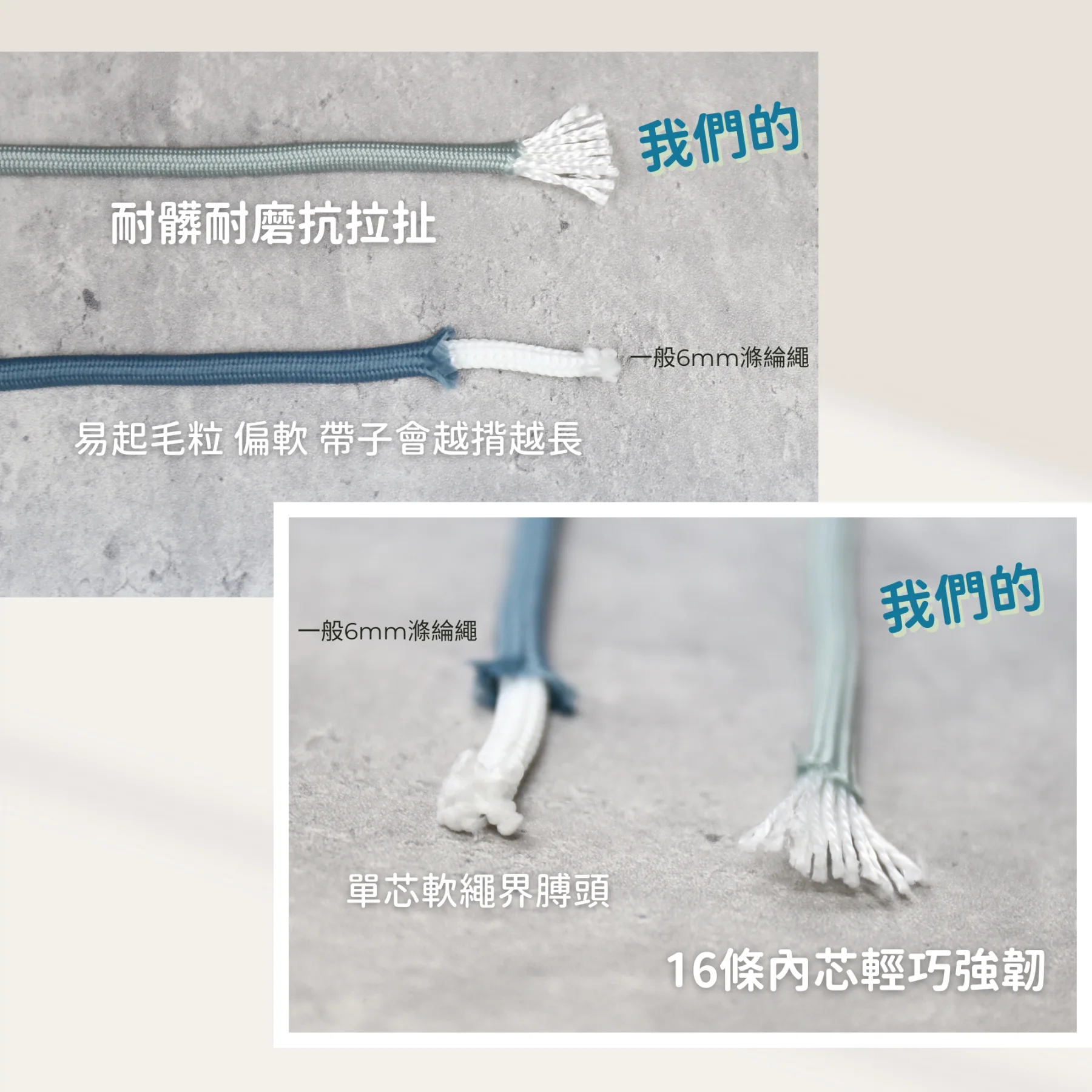 6mm16芯傘繩露營繩戶外繩Paracord - Image 6