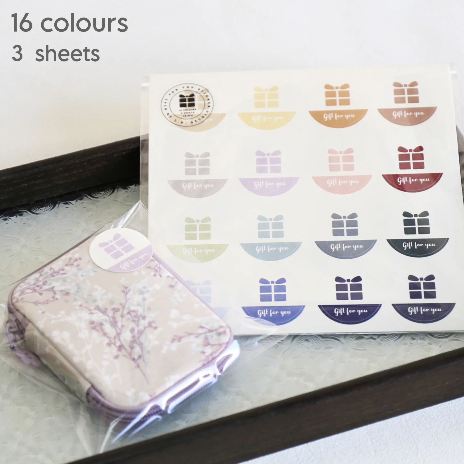 厚身禮物貼紙gift sticker