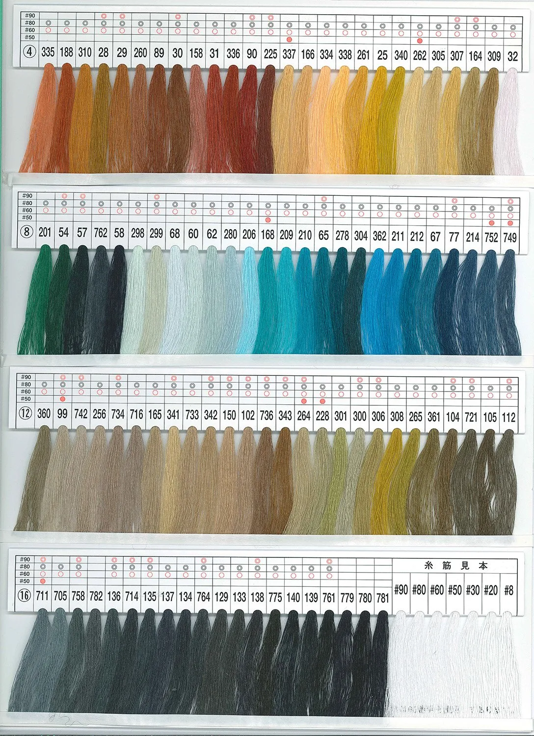 FUJIX kingspun 色板 縫紉線 日本綫 車縫線 手作 手作材料 DIY sewing 手藝店 handmade