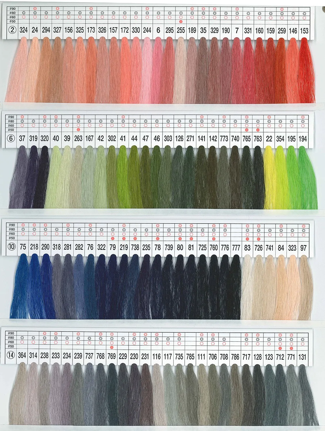 FUJIX kingspun 色板 縫紉線 日本綫 車縫線 手作 手作材料 DIY sewing 手藝店 handmade 縫紉 手作包