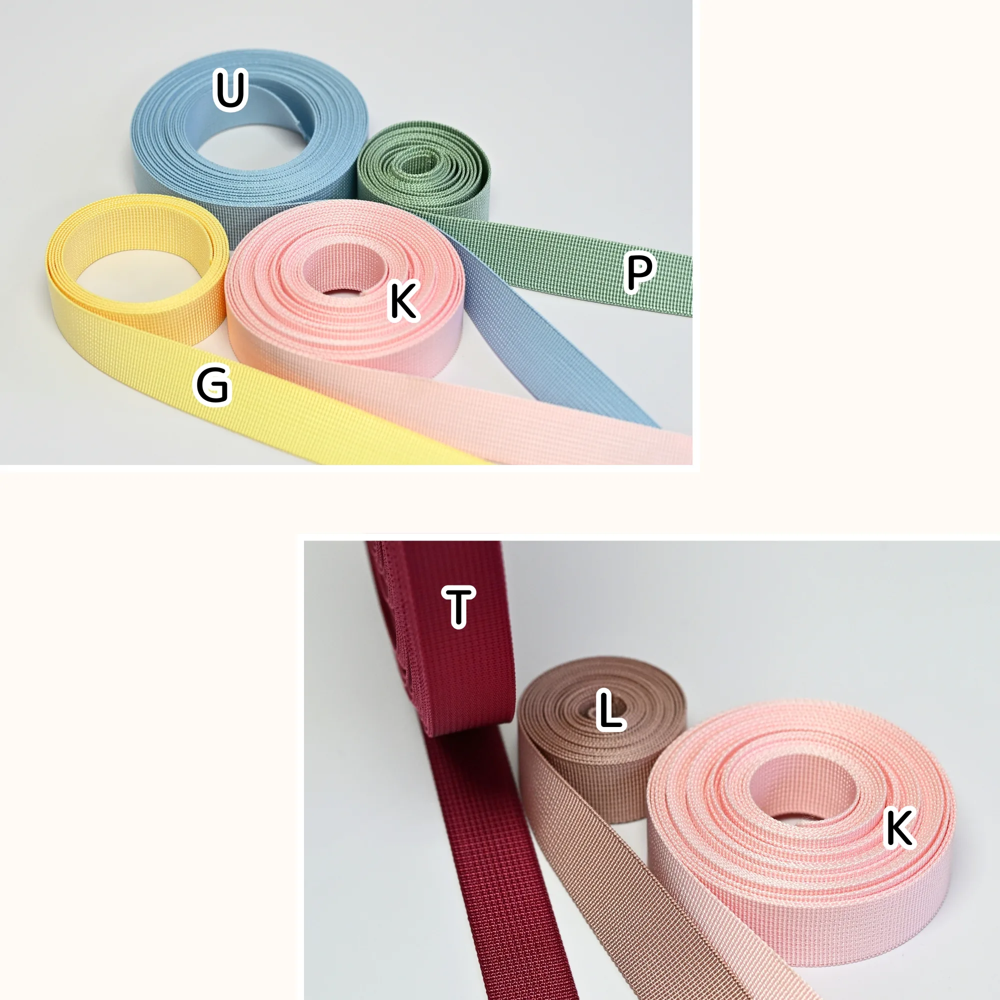 尼龍織帶 25mm webbing strap DIY craft handmade nylon strap 織帶 提帶 揹帶 肩帶 包帶 肩背帶 手作材料 手藝用品 縫紉配件