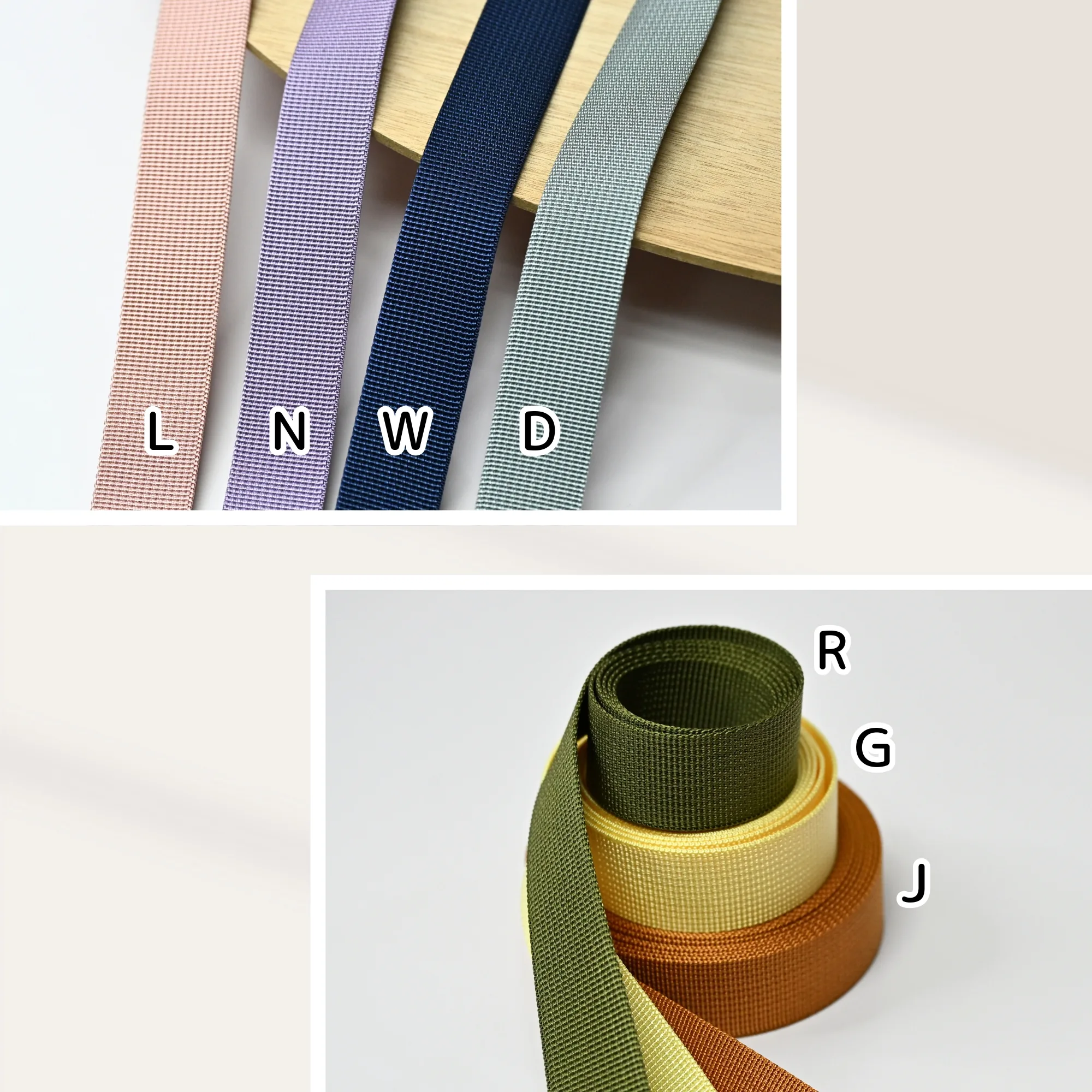 尼龍織帶 25mm webbing strap DIY craft handmade nylon strap 織帶 提帶 揹帶 肩帶 包帶 肩背帶 手作材料 手藝用品 縫紉配件