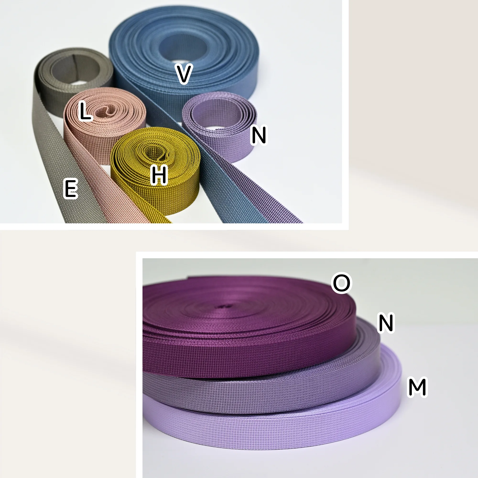 尼龍織帶 25mm webbing strap DIY craft handmade nylon strap 織帶 提帶 揹帶 肩帶 包帶 肩背帶 手作材料 手藝用品 縫紉配件