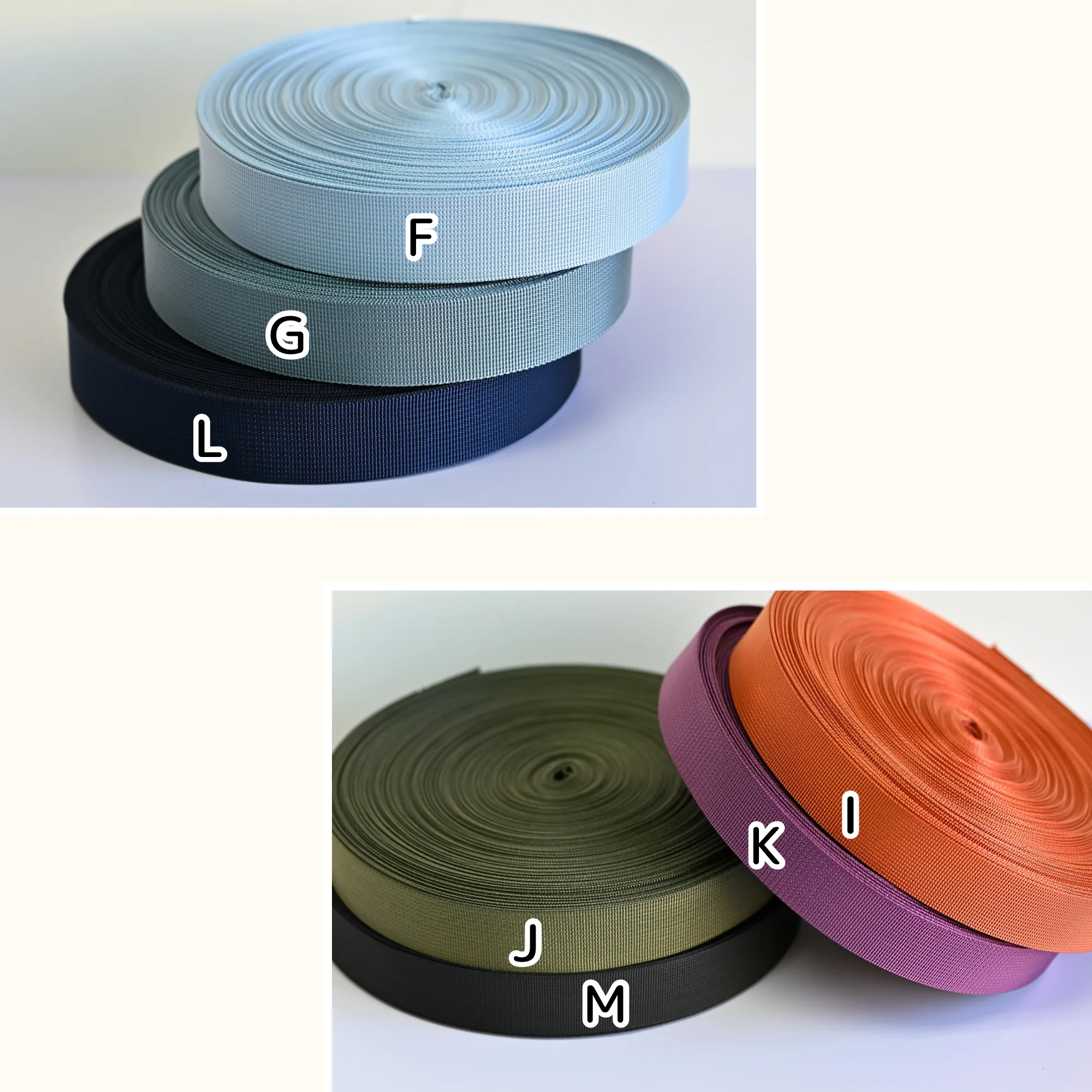 32mm尼龍織帶Webbing-13色 - Image 6